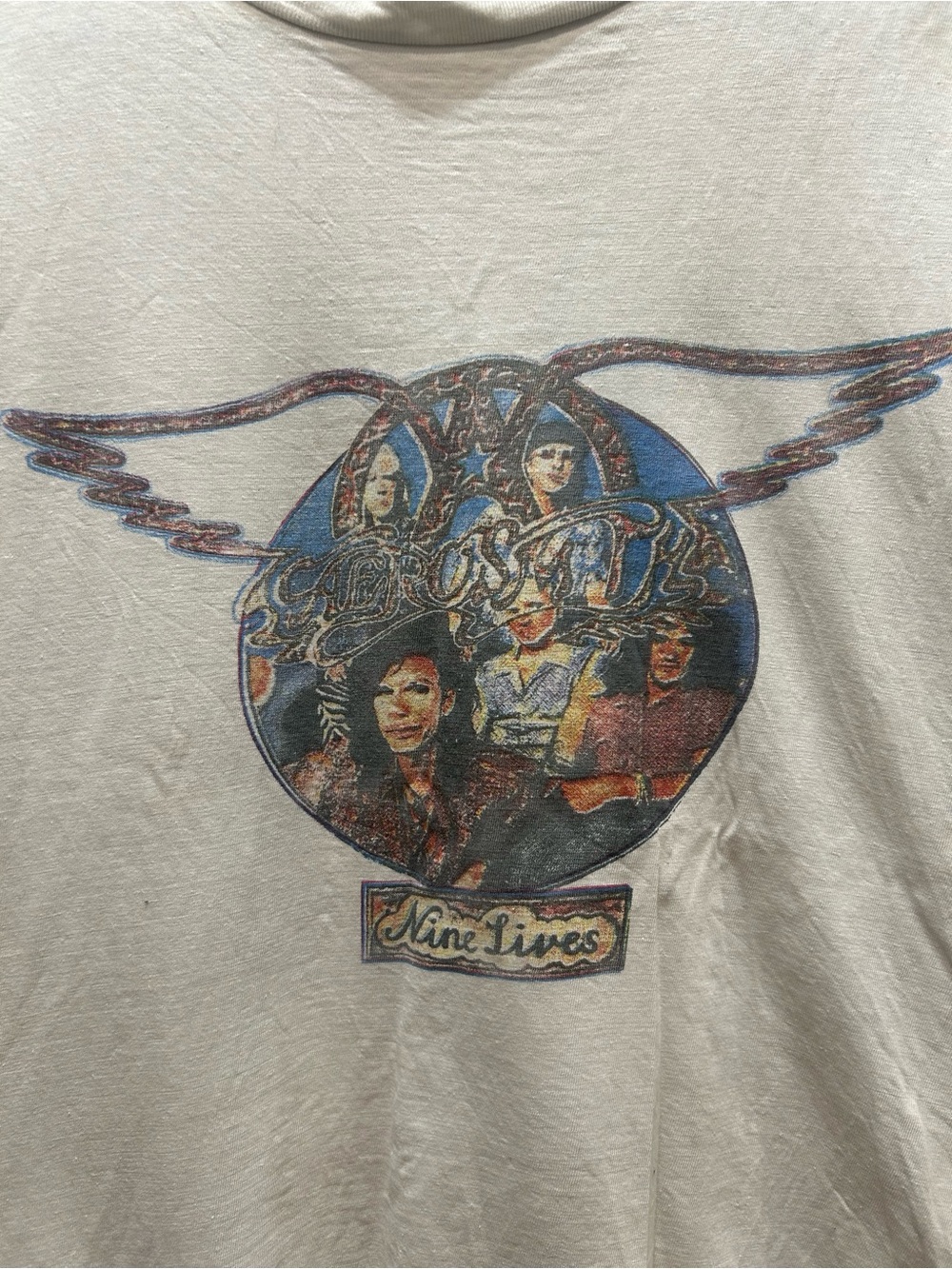 Vintage 1998 Aerosmith "Nine Lives" Tour t-shirt - Picture 2 of 6